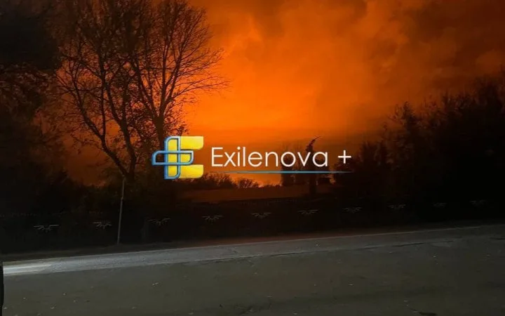 Російський військовий РФ "Борисоглєбськ" опинився під ракетною атакою