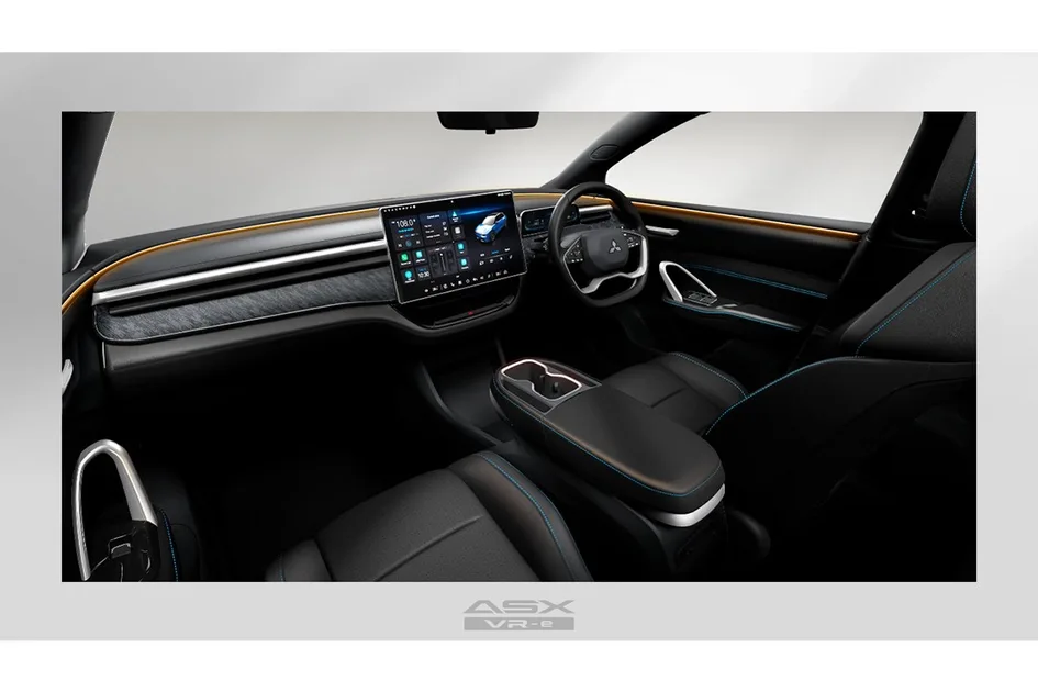 Салон Mitsubishi ASX VR-e с цифровой панелью