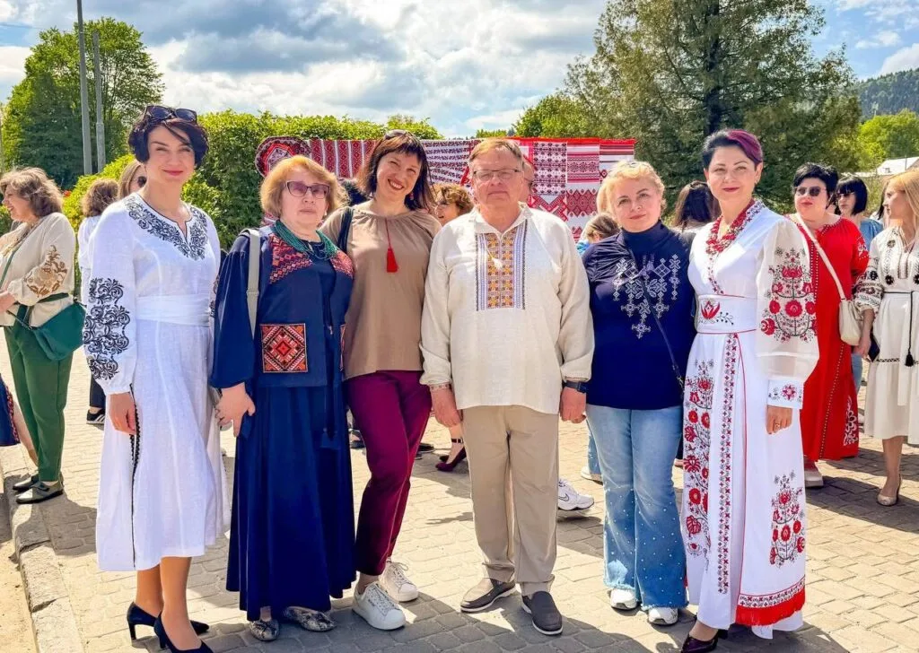 Понад 70 представників університетської спільноти БДПУ долучилися до відзначення Дня вишиванки у Східниці.