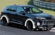 Прототип нового бензинового Porsche Macan заметили на испытаниях