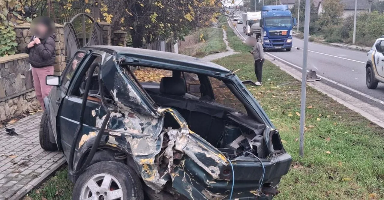 На Тернопільщині унаслідок ДТП за участю трьох авто загинув 21-річний чоловік