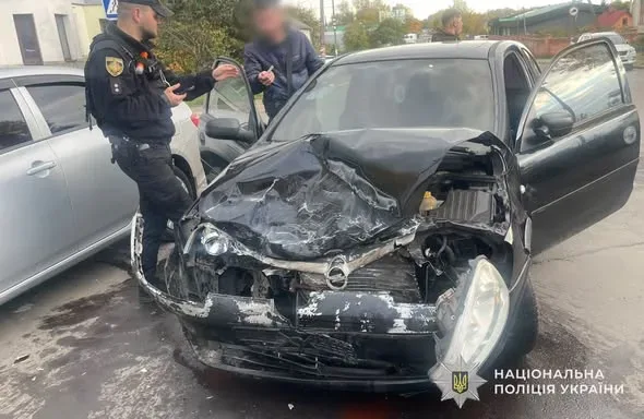 У Шептицькому в ДТП травмувалися двоє дітей і чоловік