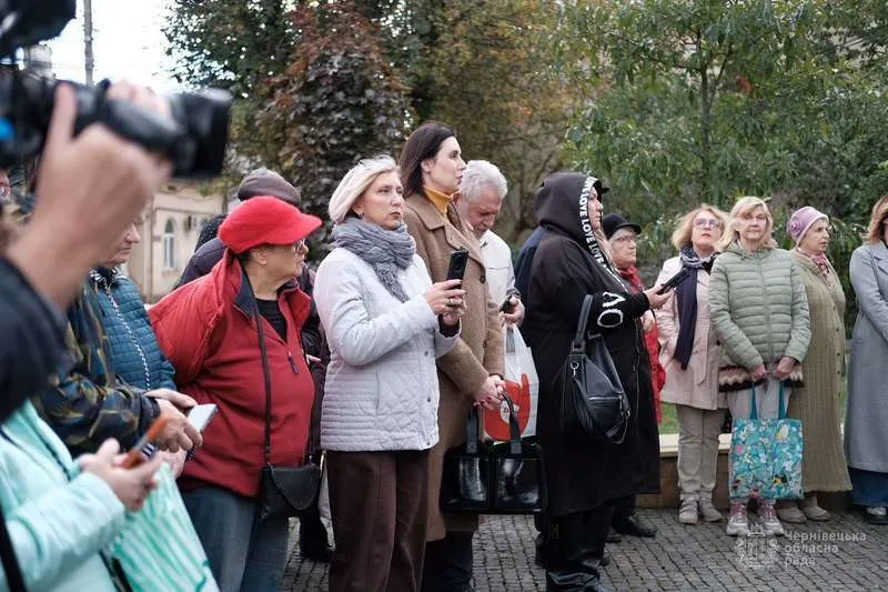 У Чернівцях вшанували пам’ять в’язнів єврейського гетто, створеного 85 років тому окупаційною румунською владою