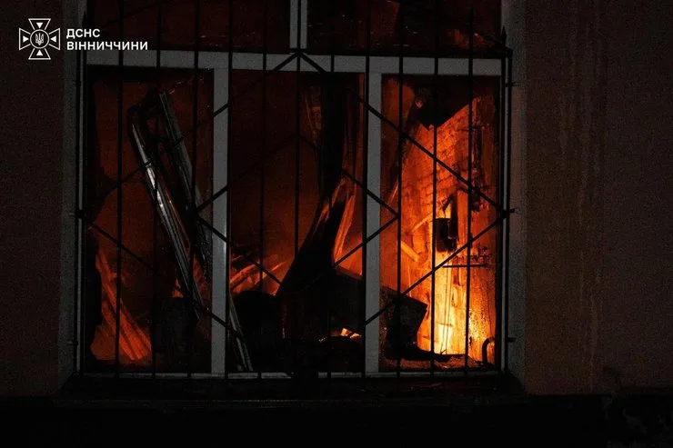 Обстрел Винницкой области 14 октября