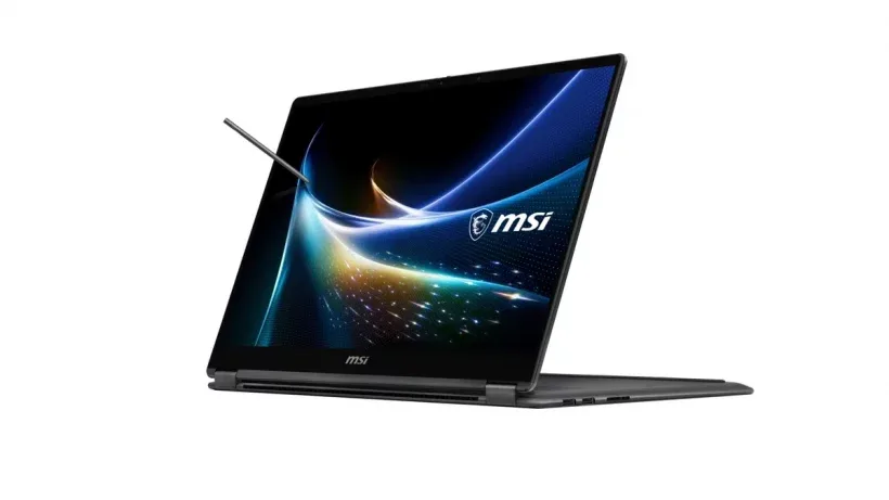 Мощный трансформер MSI Prestige N16 Flip AI+: 128 ГБ памяти и формат 2-в-1
