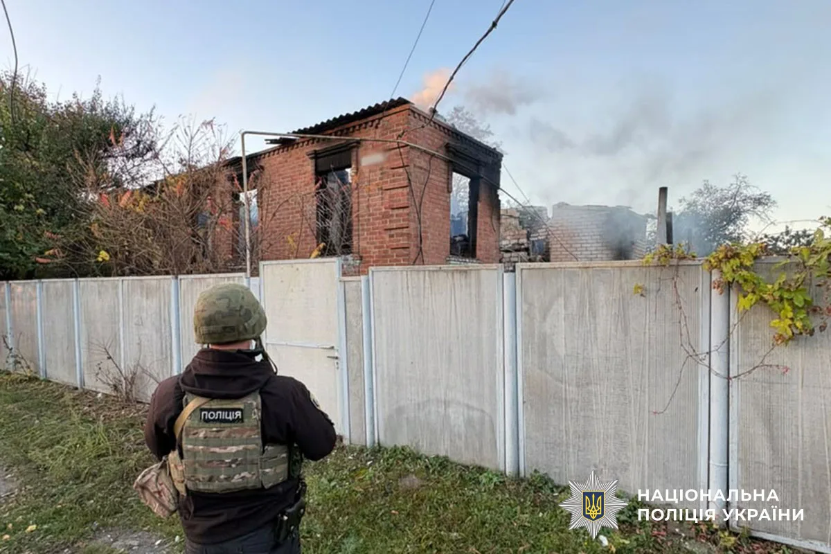 Наслідки російських обстрілів Донецької області 25 жовтня 2026 року