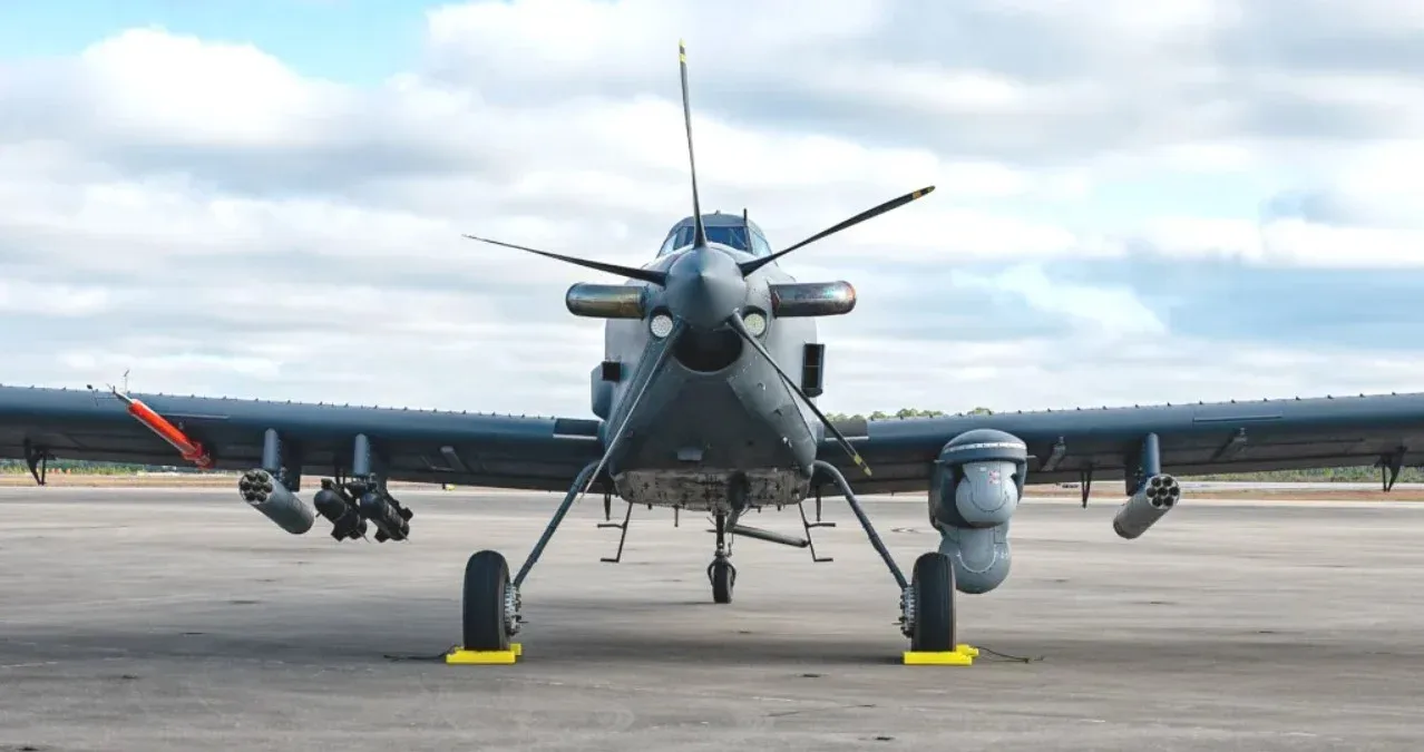 Новий легкий штурмовик OA-1K Skyraider&nbsp;II, призначений для підтримки Сил спеціальних операцій США.