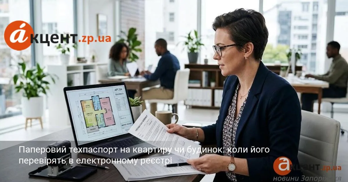 Паперовий техпаспорт на квартиру чи будинок: коли його перевірять в електронному реєстрі