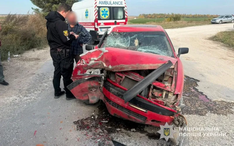 На Збаражчині Audi зіткнулася з вантажівкою: травмувалася 23-річна пасажирка