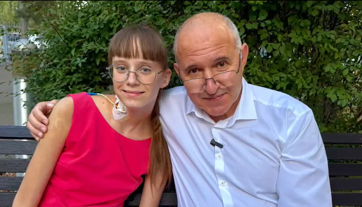 Борис Тодуров і дівчинка