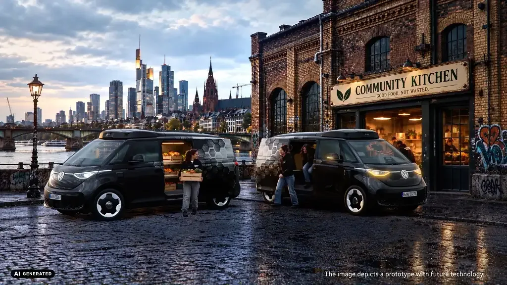Volkswagen показала безпілотний електричний ID. Buzz із технологіями NVIDIA