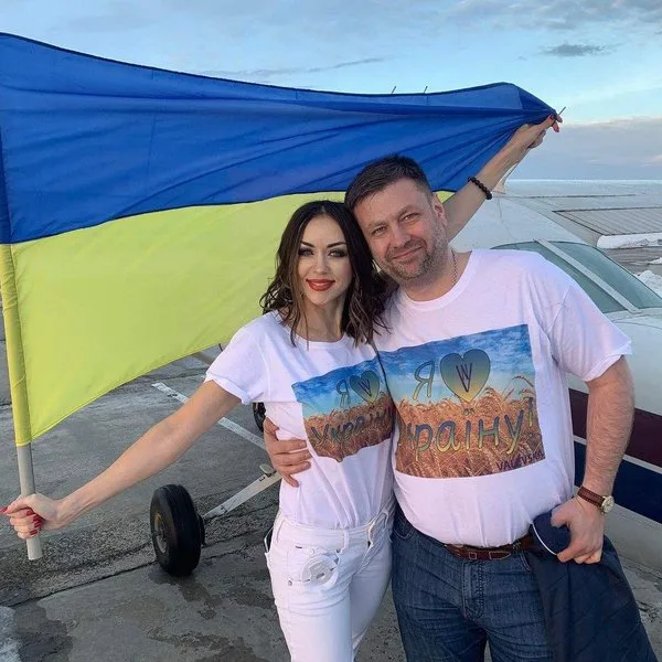Наталья Валевская с бывшим мужем