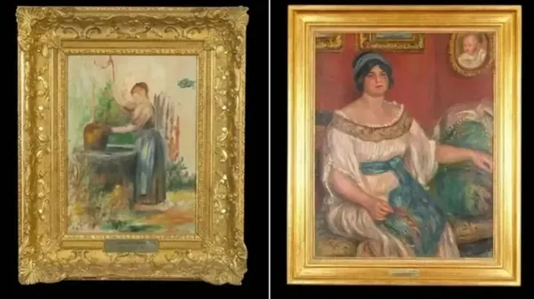 У Франції знайшли викрадені картини Ренуара: у справі затримали шістьох підозрюваних
