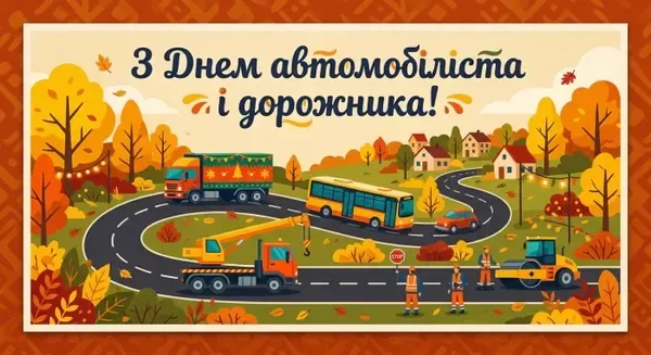 З Днем автомобіліста: найкращі листівки та теплі привітання
