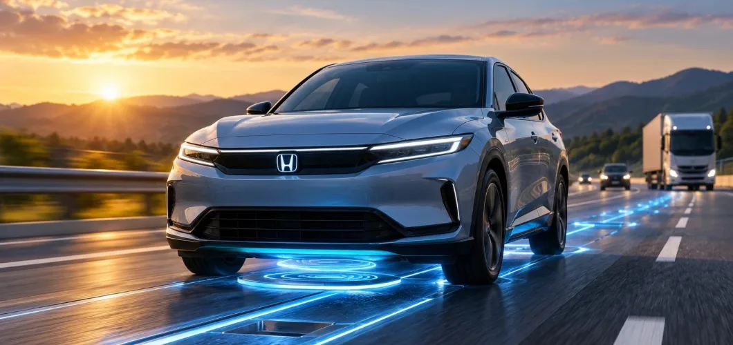 Honda навчить трасу заряджати електромобіль