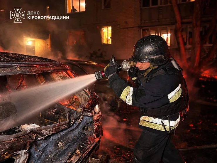Обстрел Кропивницкого