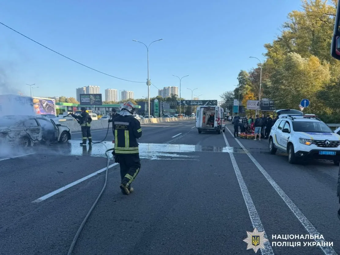 Через атаку рф рух транспорту в напрямку столиці обмежений від 13 по 15 км автодороги Київ-Одеса