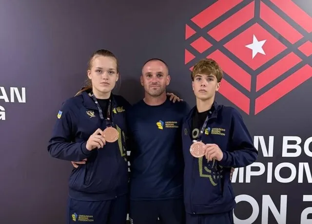 Дар’я Мельник і Захарій Коваль – бронзові призери чемпіонату Європи з боксу серед юнаків та дівчат до 15 років