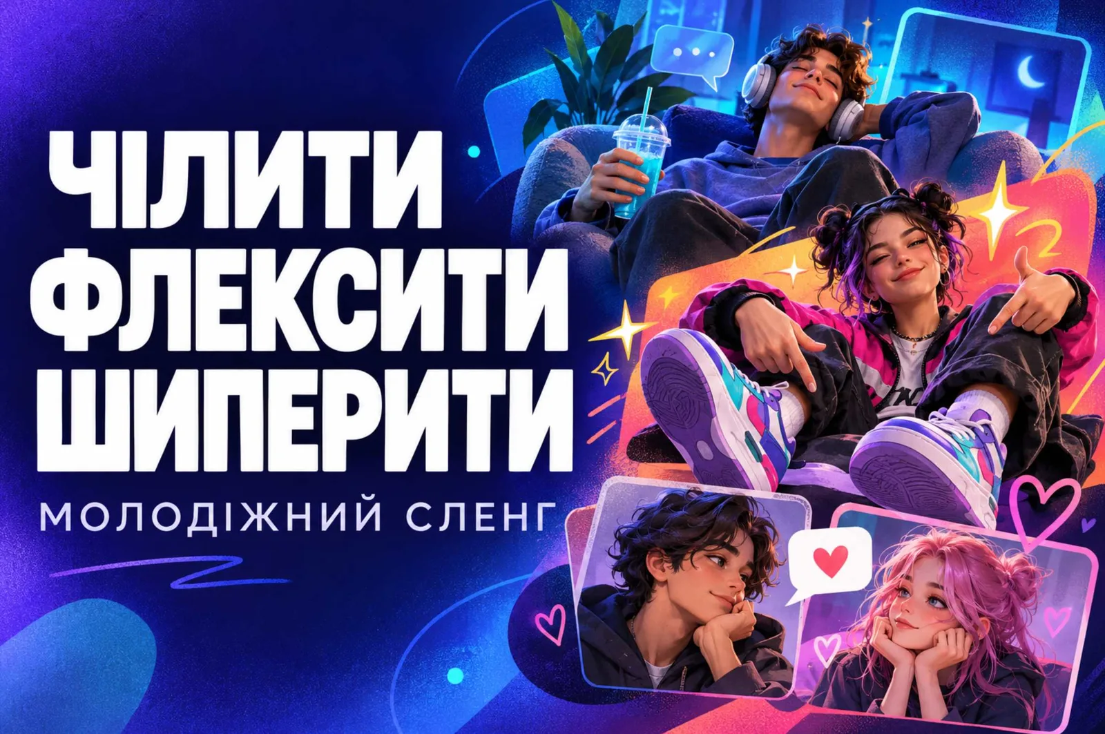 Як зрозуміти молодіжний сленг: значення слів «чілити», «флексити», «шиперити»