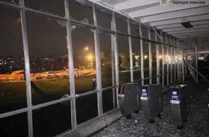 Наслідки російської ракетно-дронової атаки на Київ