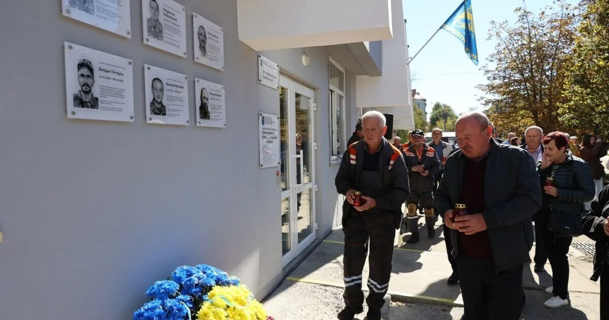 У Львові встановили ще шість меморіальних таблиць полеглим захисникам