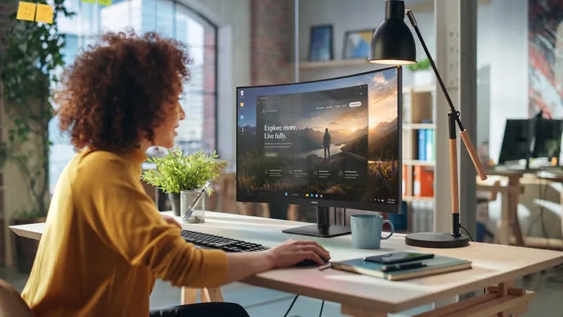 Philips Monitors представляє два вигнуті QHD-дисплеї з частотою 144 Гц