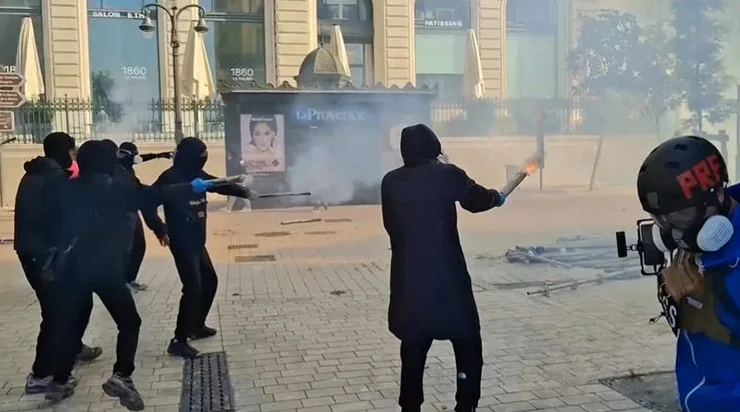 протесты во Франции