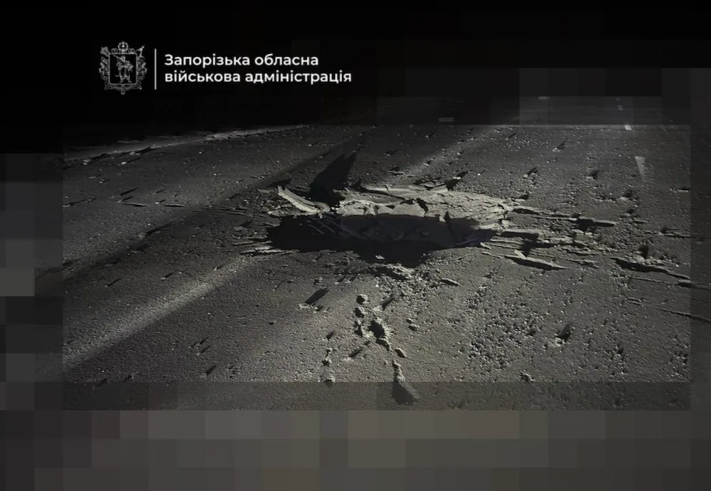 Росія атакувала міст через Дніпро в Запоріжжі
