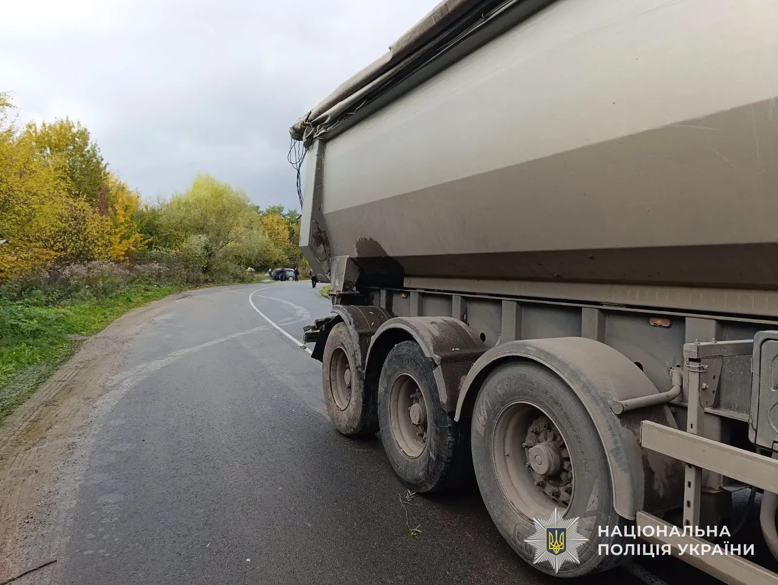 На Самбірщині внаслідок наїзду вантажівки DAF загинув 39-річний пішохід