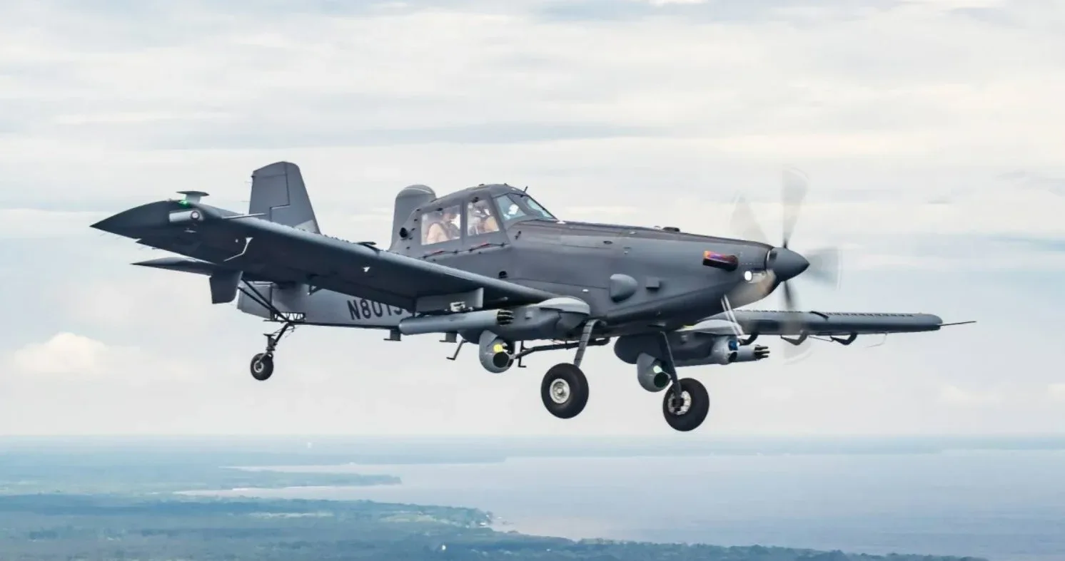 Новий легкий штурмовик OA-1K Skyraider&nbsp;II, призначений для підтримки Сил спеціальних операцій США.