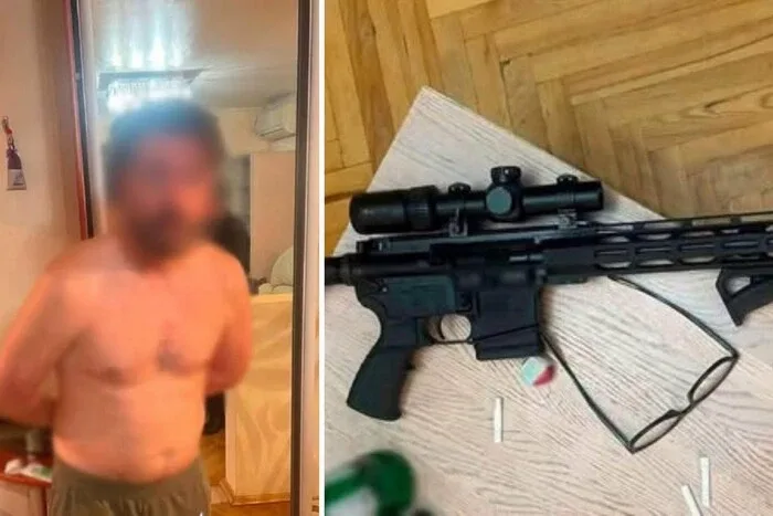 Перед судом постане чоловік, який у нетверезому стані стріляв з балкона у центрі столиці