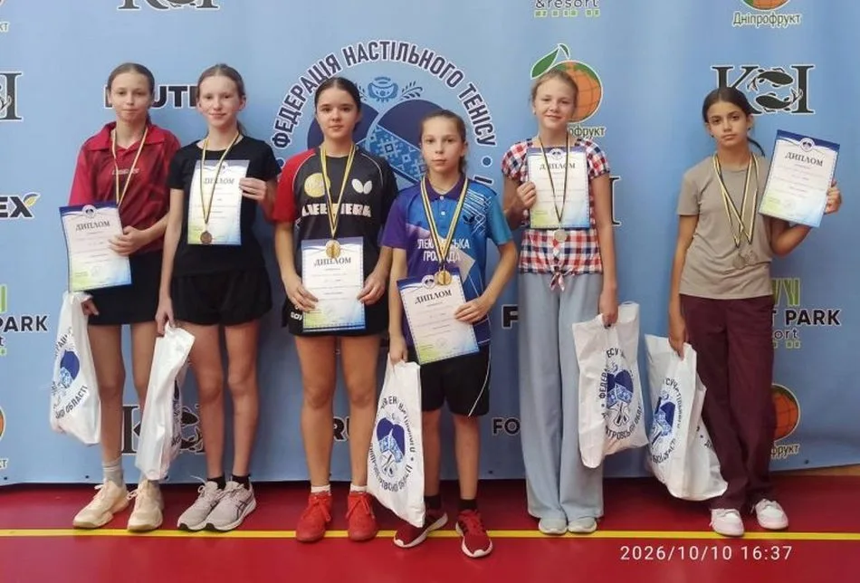 Кам’янська тенісистка виборола “срібло” чемпіонату області
