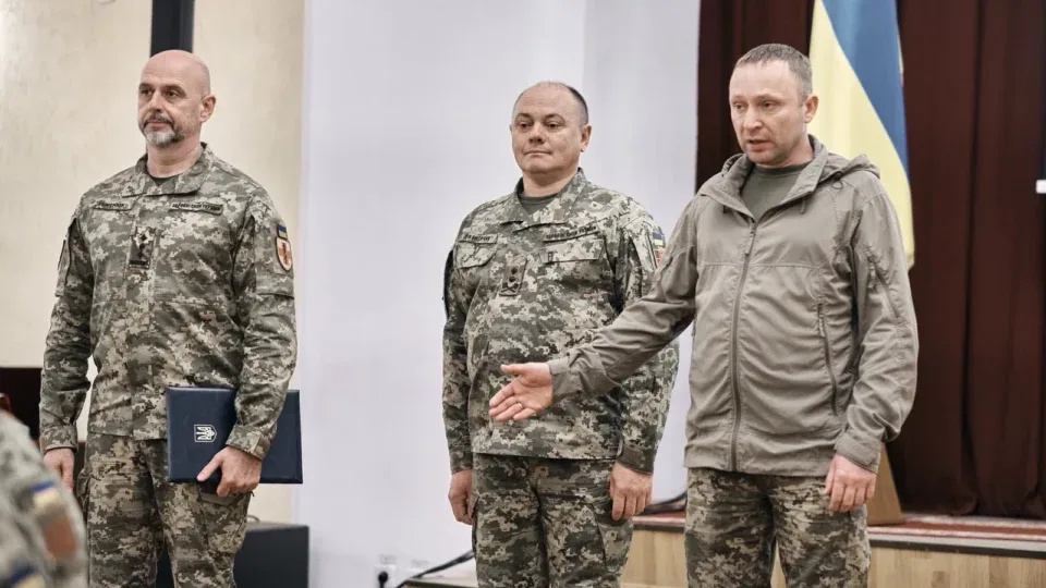 Михайло Драпатий представив нового командувача Медичних сил ЗСУ 