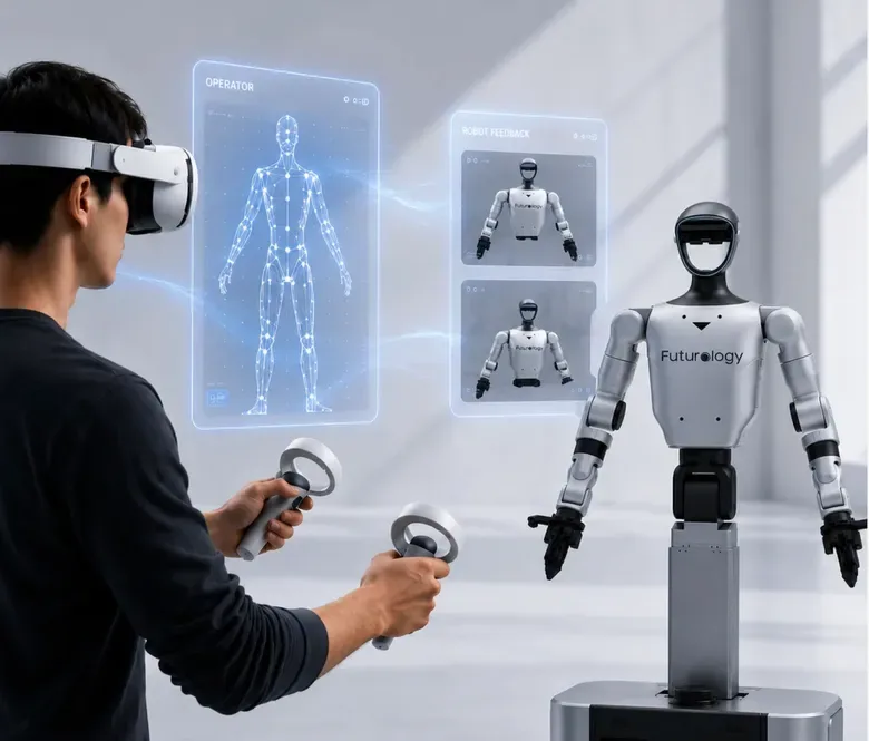 Futurology створила технологію, яка дає змогу керувати роботами у віртуальній реальності