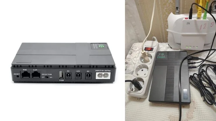 ИБП (UPS) для Wi-Fi-роутера DC1018P 10400 мА·ч 36 Вт