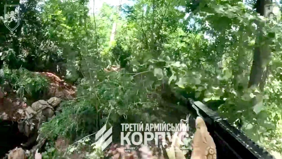 Кадри з GoPro: переляканий окупант виявився кмітливішим за своїх поплічників та здався Shadow Group 