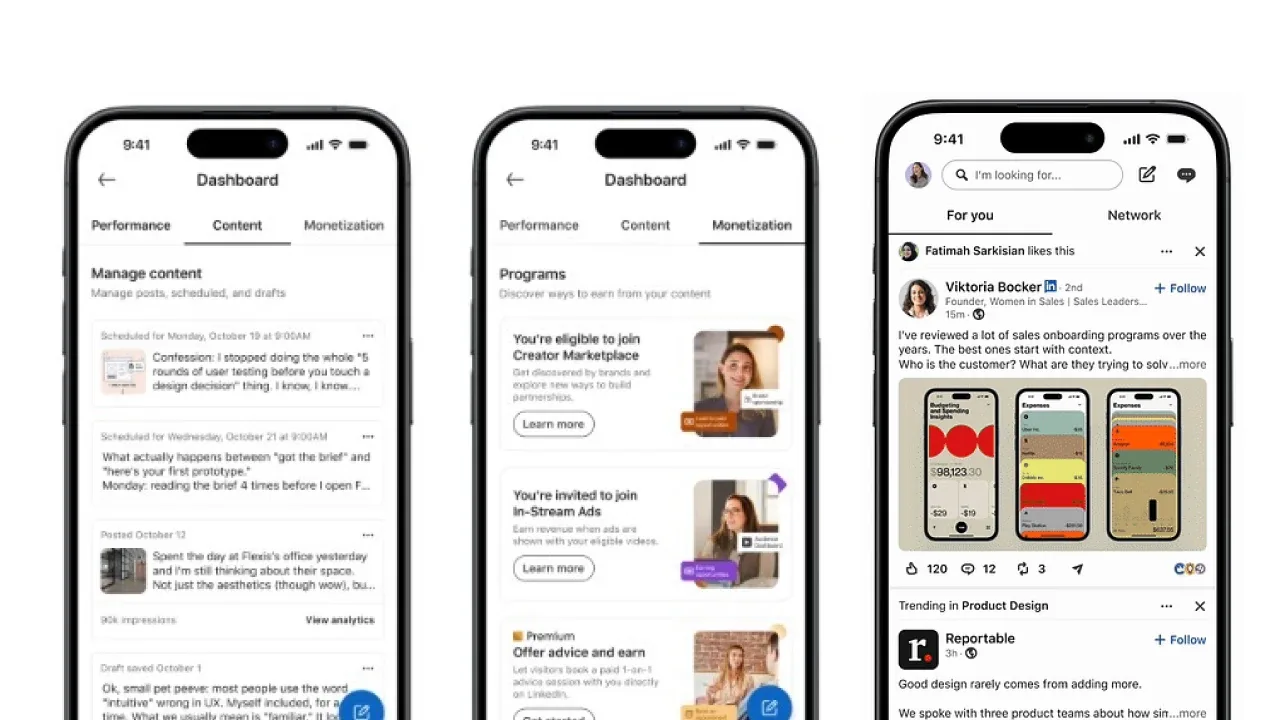 Монетизація відео та платні консультації: LinkedIn запускає нові інструменти у застосунку
