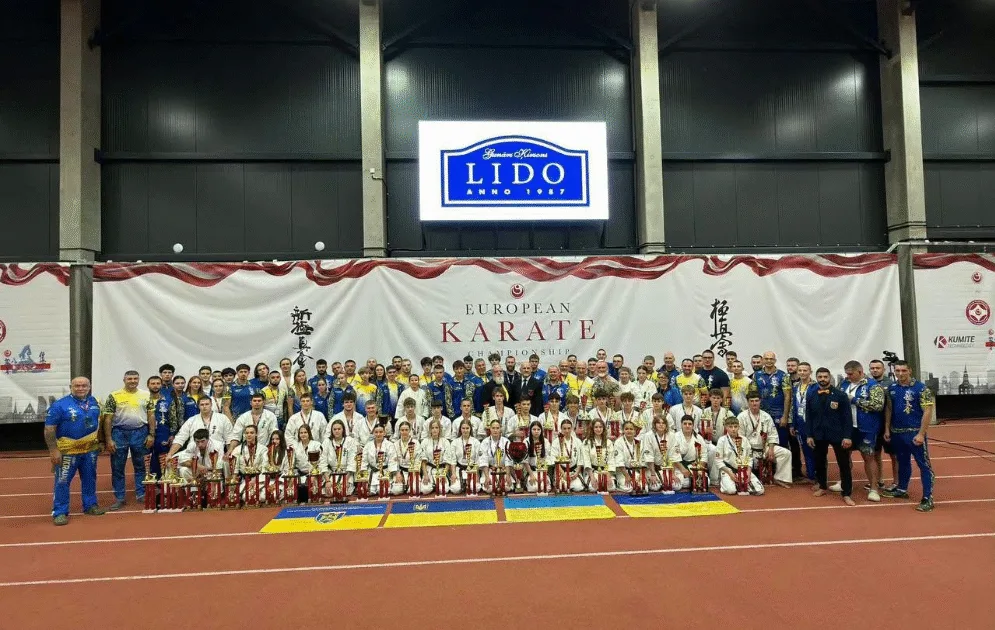 Спортсмени Львівщини здобули нагороди на чемпіонаті Європи з кіокушинкай карате