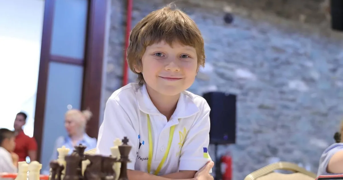 9-летний украинец стал чемпионом мира по шахматам