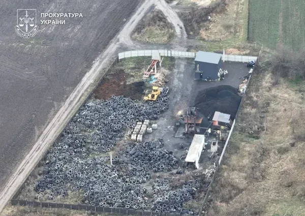 На Волині переробка шин обернулася забрудненням ґрунту: які збитки нарахували
