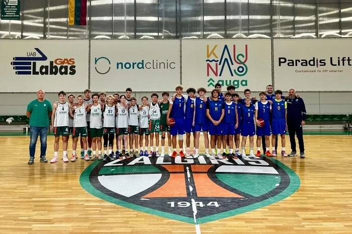 Збірна України з баскетболу U-14 розгромила «Жальгіріс» у контрольному матчі