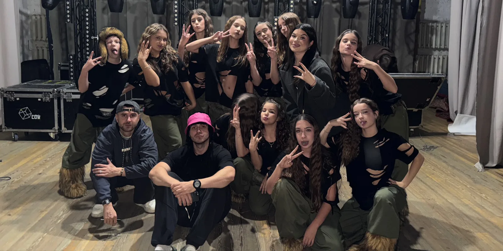 Гурт Kalush Orchestra виступив в Ізмаїлі спільно з місцевою студією танців ES Dance Studio