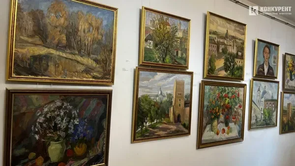 Понад 70 робіт Миколи Черенюка показали на виставці у Луцьку (фото)
