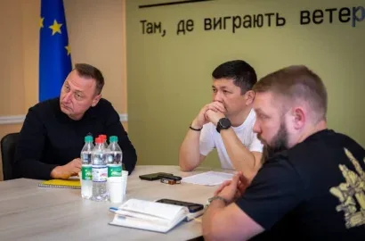 Зустріч Віталія Кіма з представниками «Руху ветеранів України» щодо підтримки ветеранів та їхніх сімей