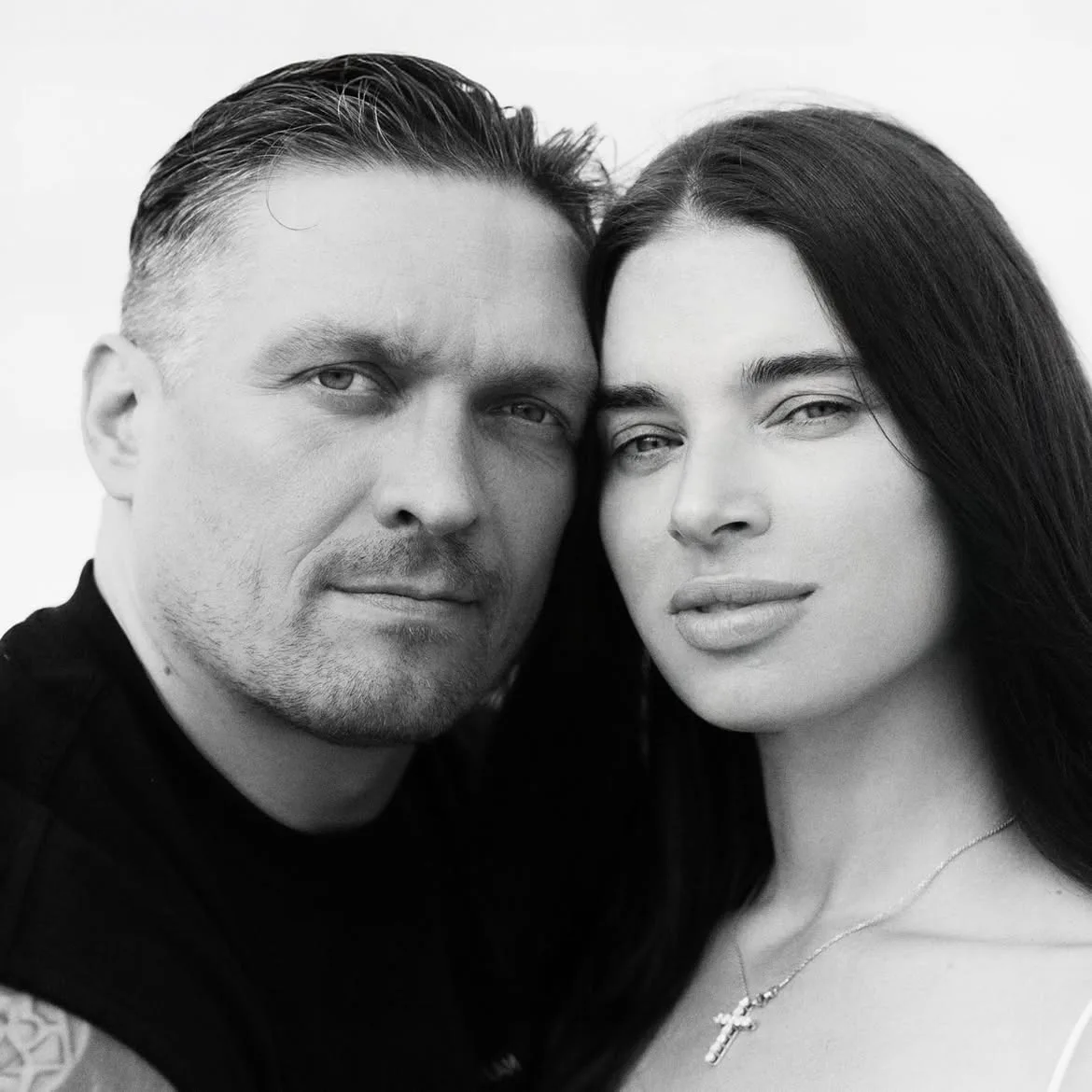 Олександр Усик з дружиною Катериною