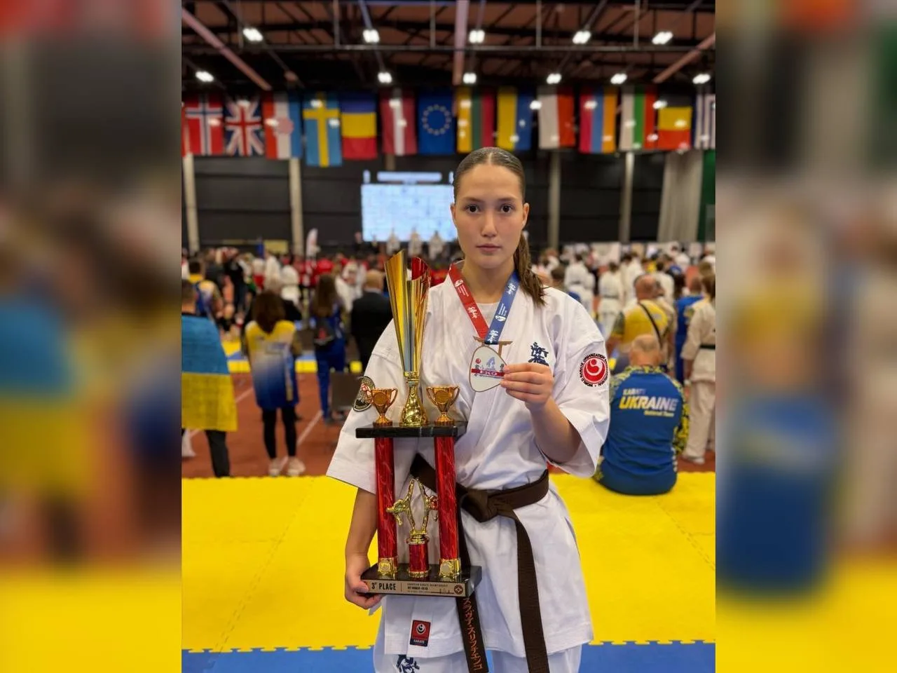 Каратистка з Дніпра здобула «бронзу» на чемпіонаті Європи з Kyokushin WKB