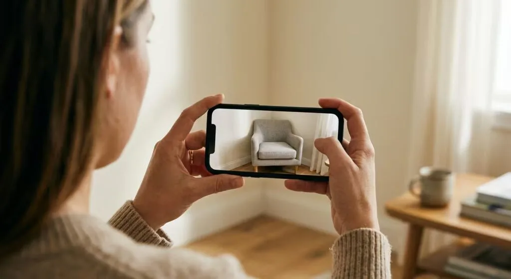 VR, AR, MR і XR: чим відрізняються види цифрової реальності та які ризики вони несуть 6 dopovnena realnist ar smartfon