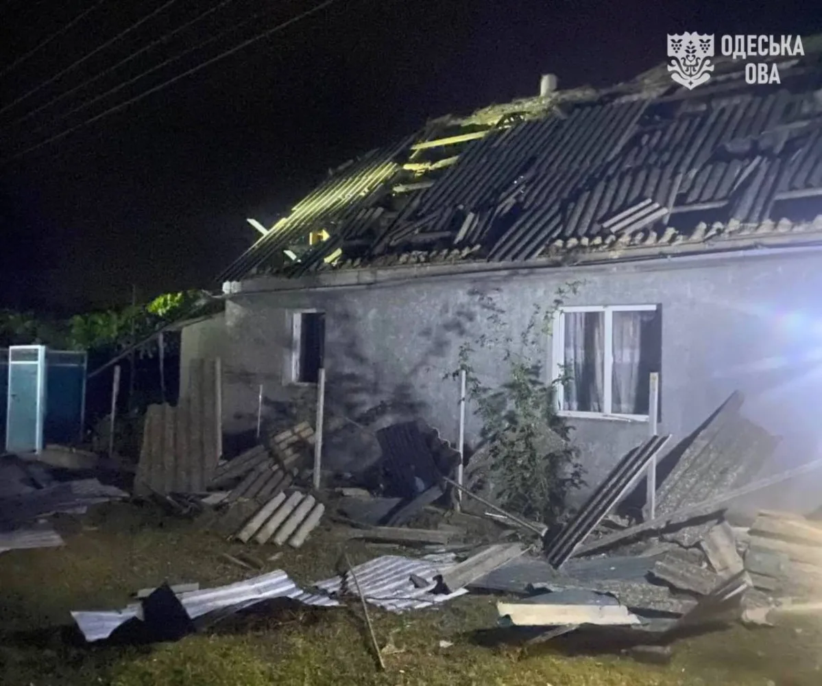 Ночная атака врага на юг Одесской области: повреждены частные дома