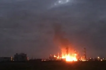 На Харківщині росіяни атакували газовидобувний обʼєкт