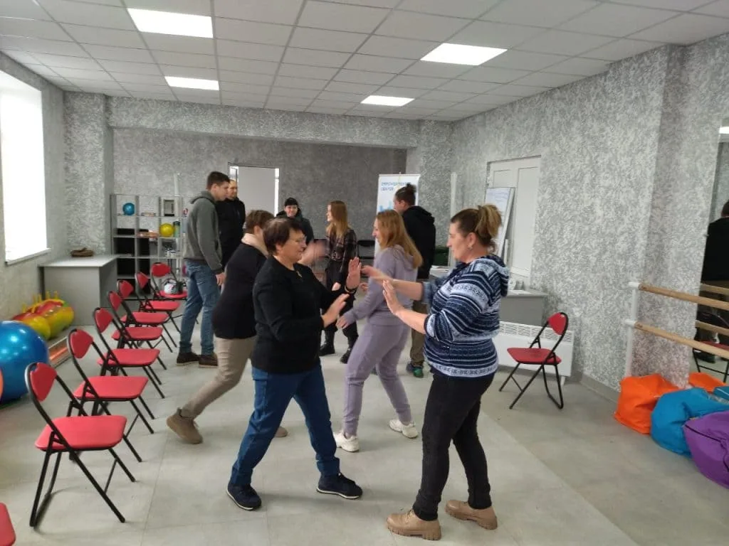 Олена Шавкун була координаторкою безпечного простору для жінок у громаді.